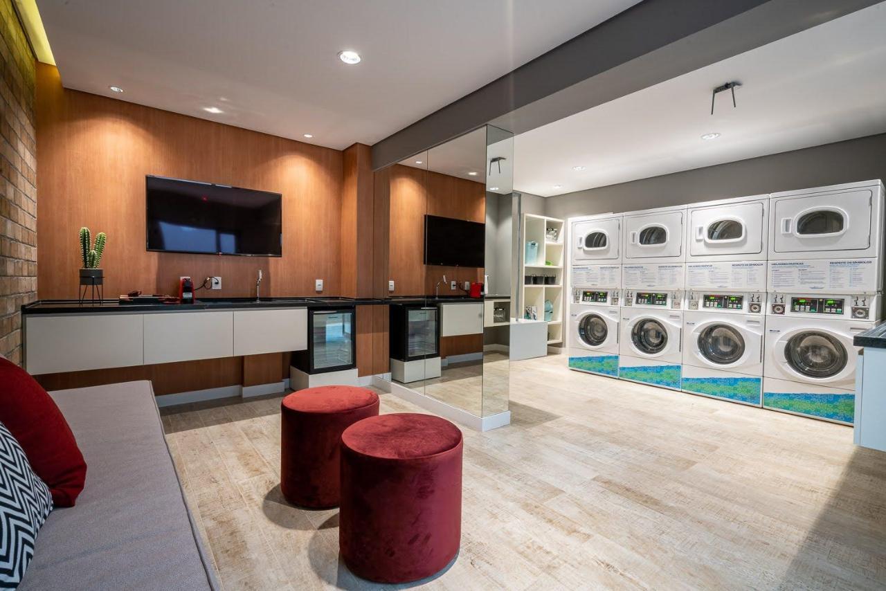 Apartamento para renovar as energias - Cama Queen São Paulo Exterior foto