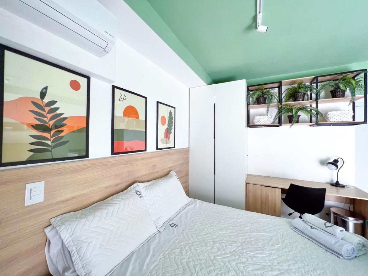 Apartamento para renovar as energias - Cama Queen São Paulo Exterior foto