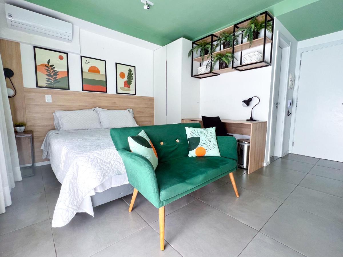 Apartamento para renovar as energias - Cama Queen São Paulo Exterior foto